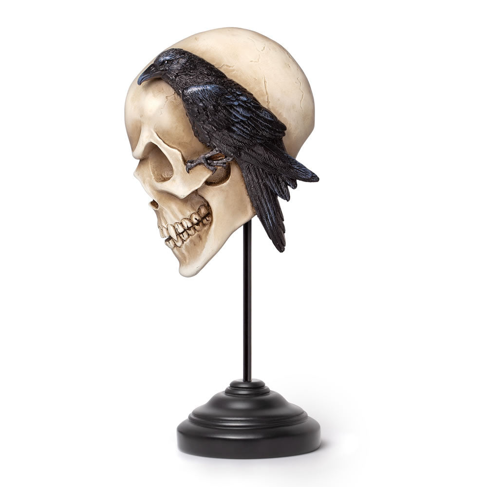 Nevermore Skull Masque Ornament