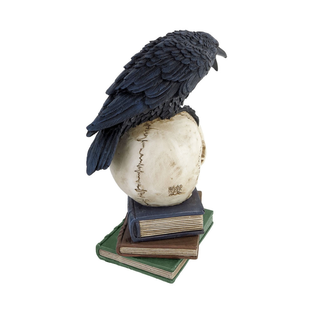 Poe's Raven Skull
