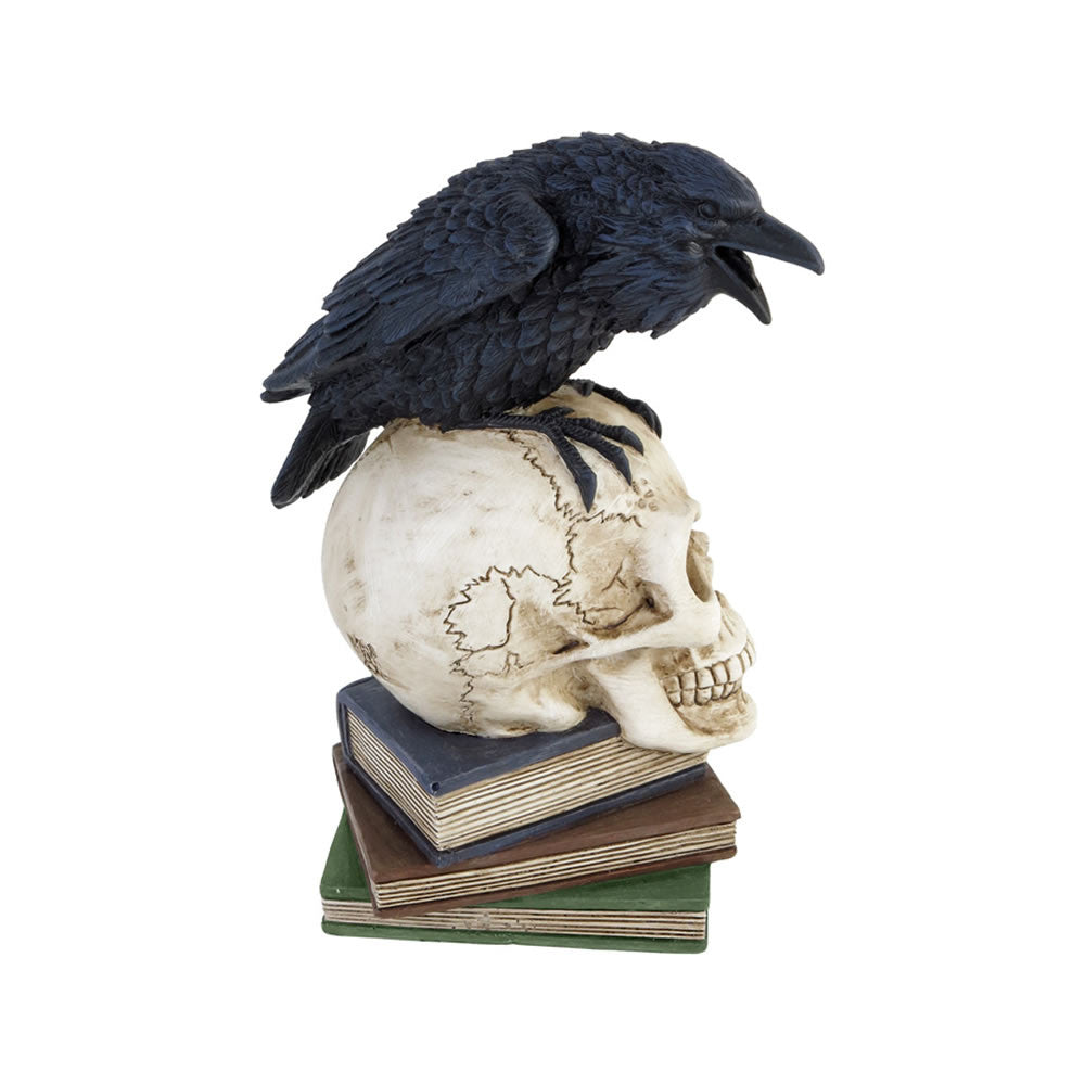 Poe's Raven Skull