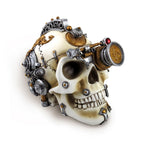 Erasmus Darwin's Steam-Cerebrum Skull