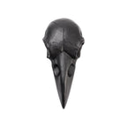 Raven Skull Hand Mirror - Black