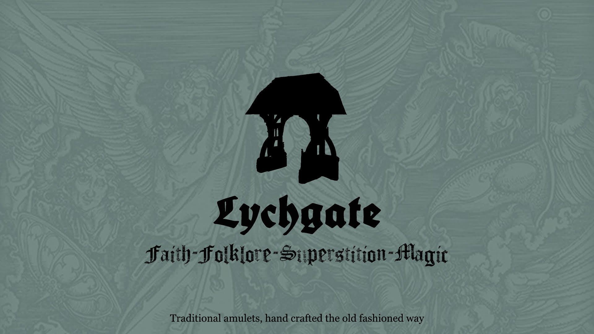 Lychgate - traditional pewter amulets, hand crafted the old fashioned way