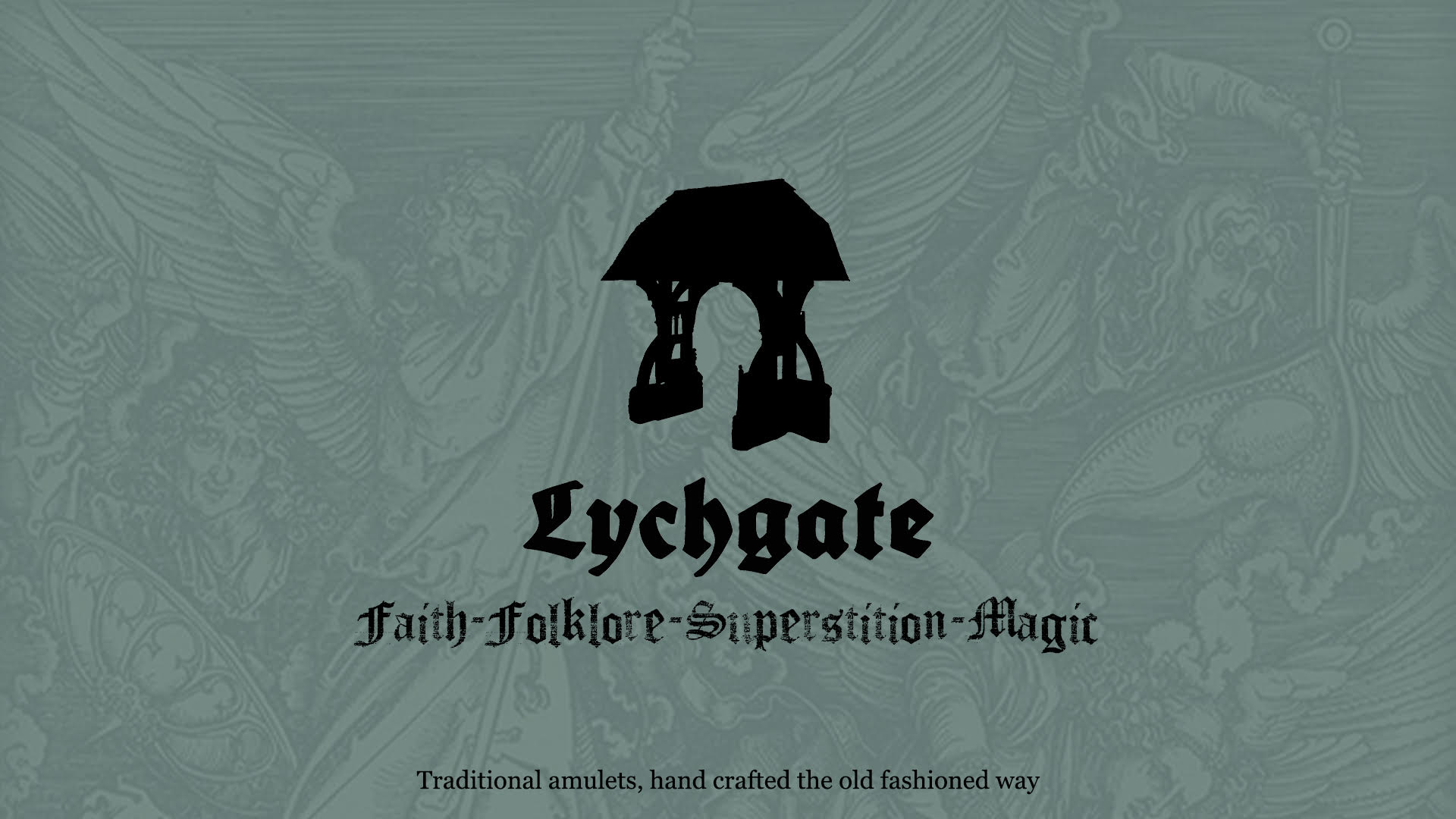 Lychgate - traditional pewter amulets, hand crafted the old fashioned way