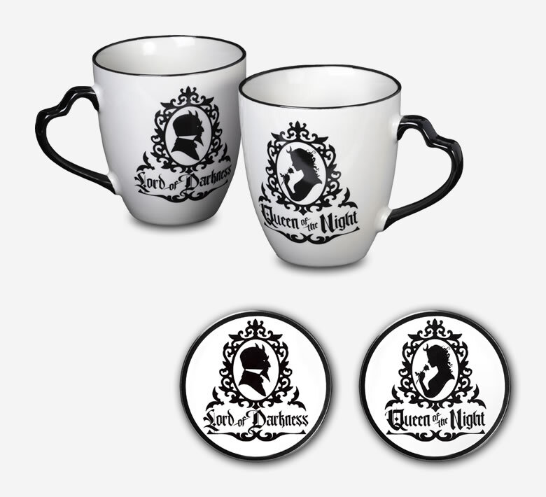 Queen & Lord Mug Set & Coasters