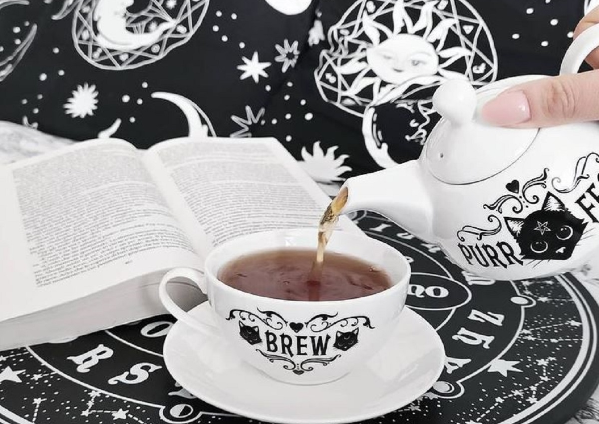 Purrfect Brew - Tea for One Set, Alchemy England Teapot