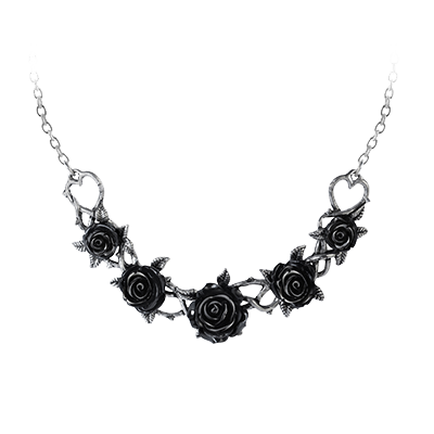 Alchemy Gothic Queen of the Dark Night Necklace