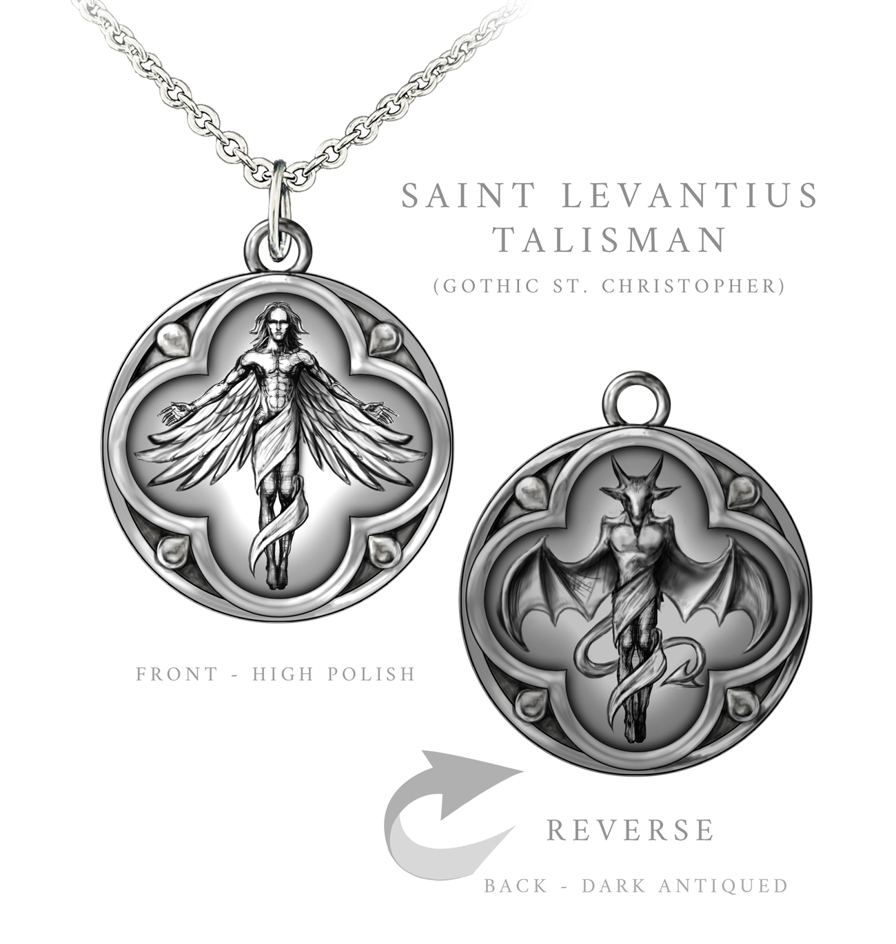 St. Levantius Talisman Pendant